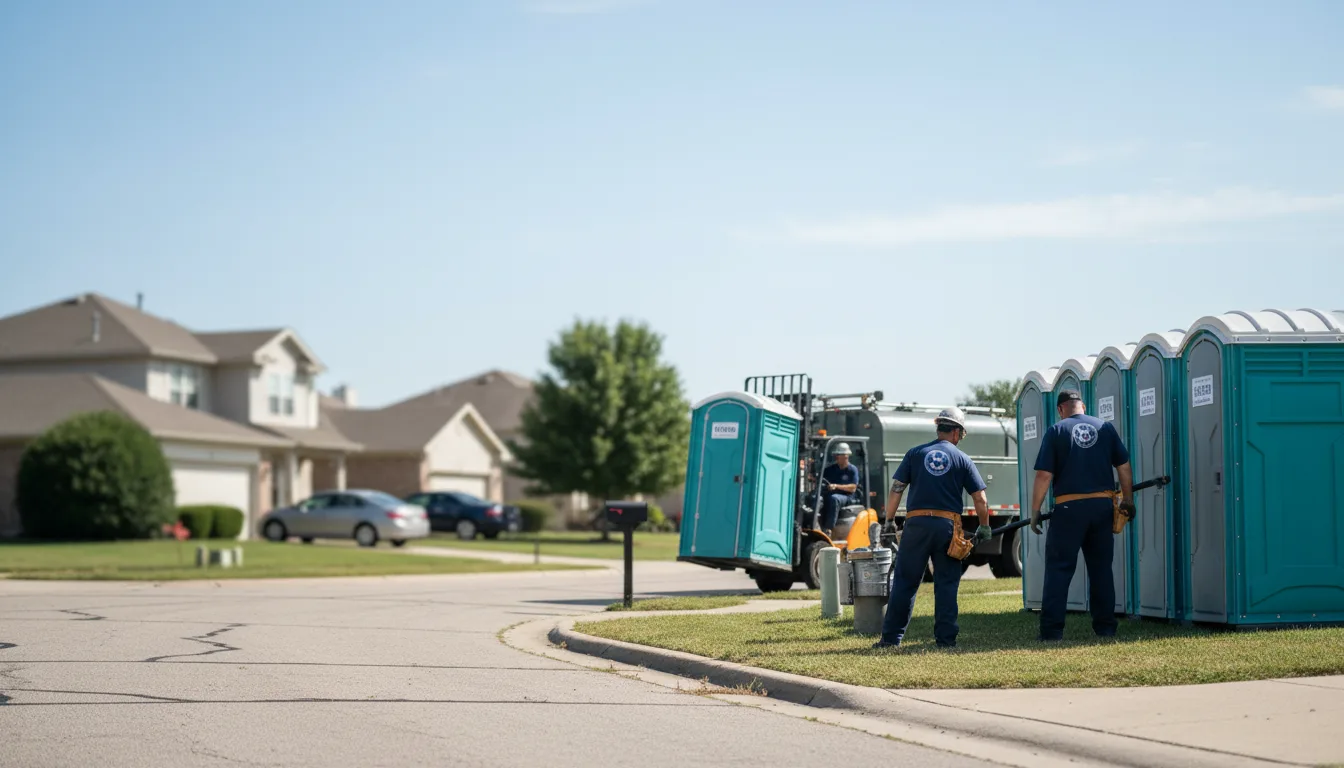 Porta Potty Rental in Sugar Run, PA near me